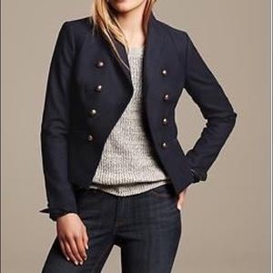 Navy blazer Banana Republic, 10